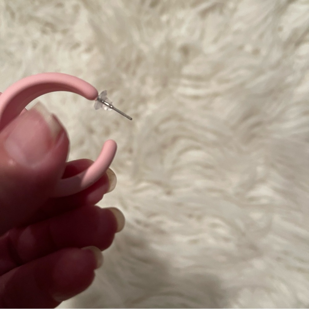 Pink Earrings - Picture 2 of 8